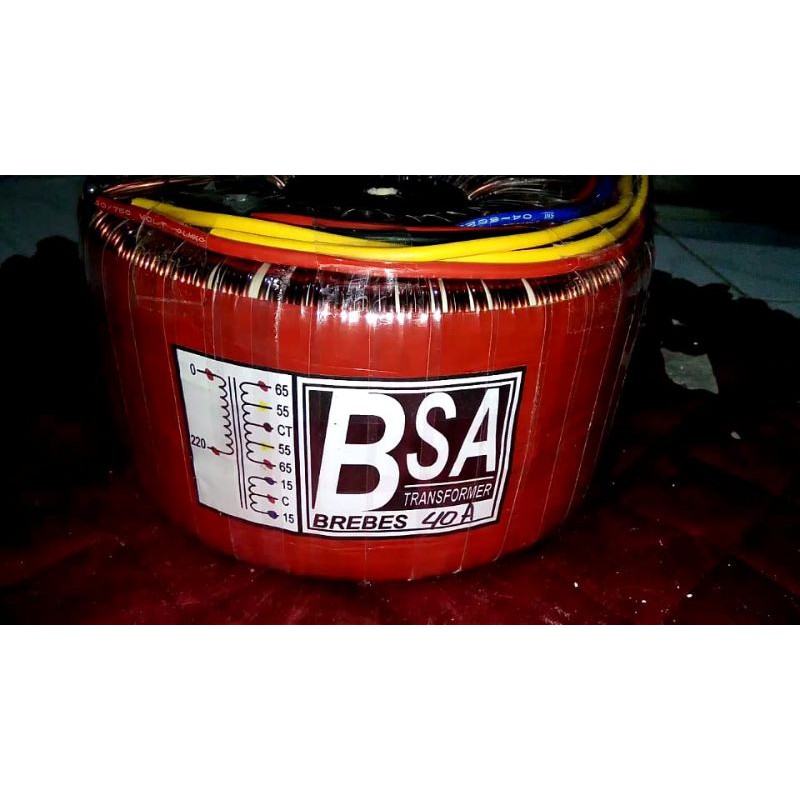 Trafo Donat 40 Amper 65 Volt Dan 55 Volt CT