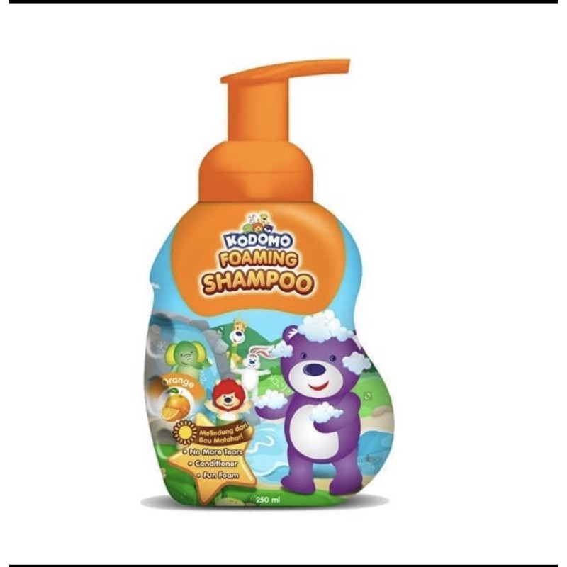 KODOMO Foaming PUMP 250 Ml Shampo Bodywash