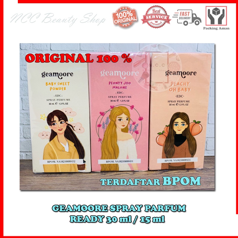 [BPOM] * NCC * Geamoore Parfum Spray Bakaratz Zodiac Inspired Perfume Geamore Geammore 15 ml dan 30 ml