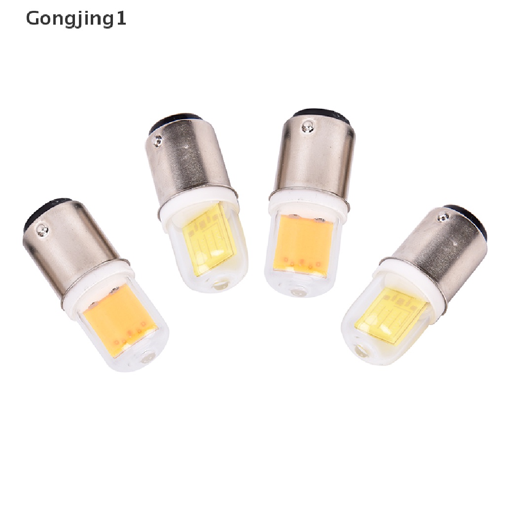 Gongjing1 BA15D Lampu Bohlam LED COB 5W 110V 220V AC Untuk Mesin Jahit