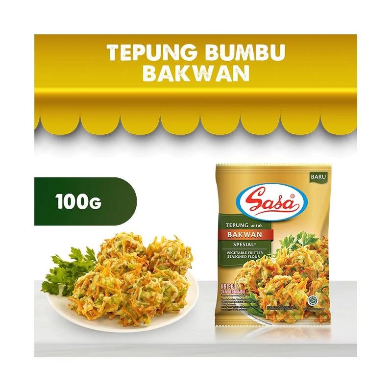 

TEPUNG SAASA 100G BAKWAN