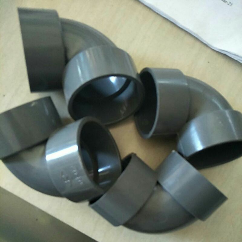 Elbow PVC RUCIKA D 1 1/4" 1 1/2" 2" 2 1/2" Elbow Putih