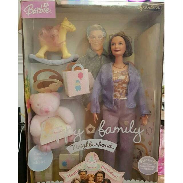 Barbie Grandma Happy Family