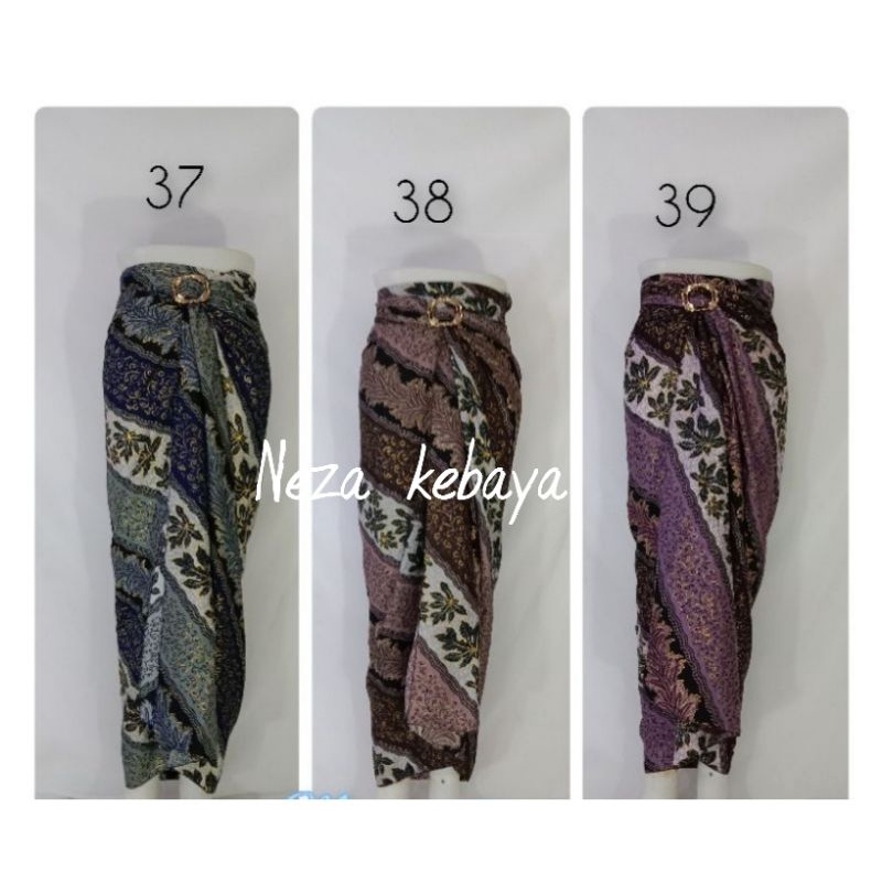 Rok lilit batik modern//rok lilit motif lereng cantkk 3 warna/Rok lilit couple kemeja