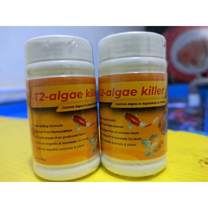 T2 ALGAE KILLER Anti Algae/Anti alga/algae remover/Algae Control/anti lumut 100gr