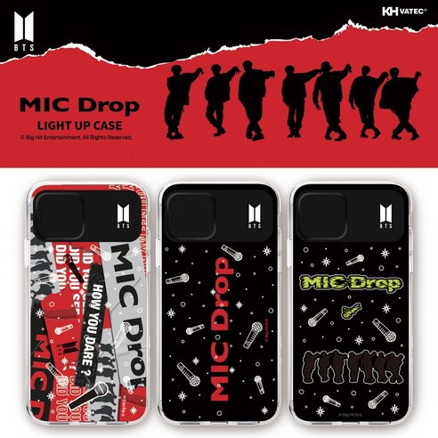 OFFICIAL BTS MIC DROP LIGHT UP CASE LIGHTING 11 BT21 KOREA 12 CASING PRO TINYTAN KPOP BABY MAX