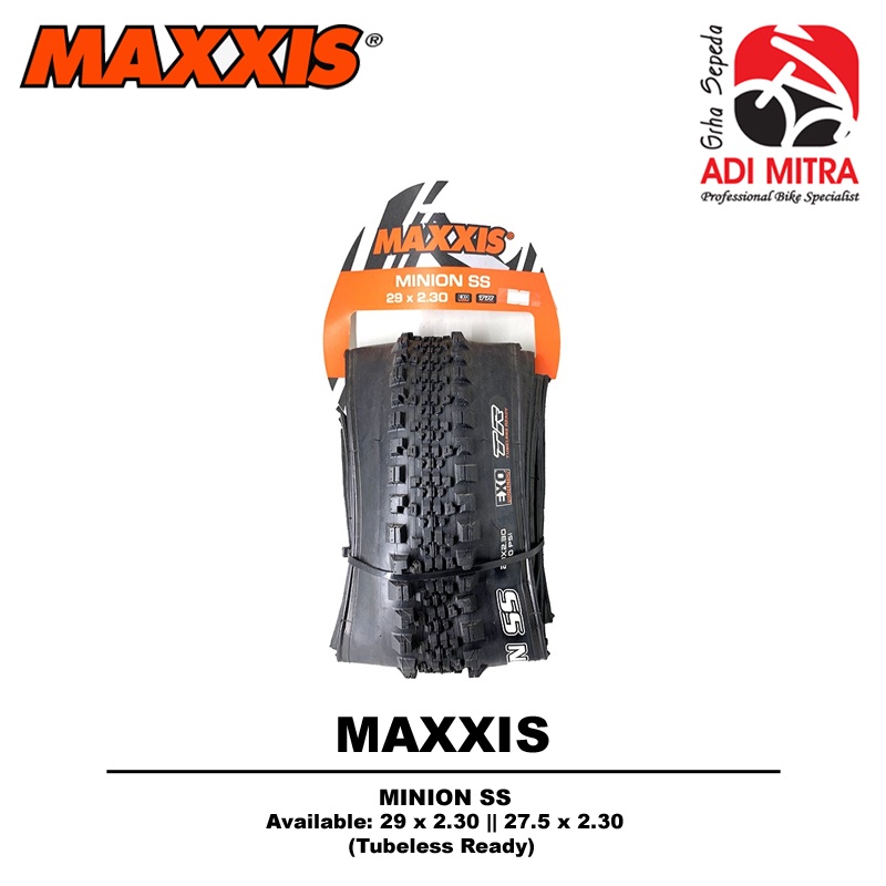 Maxxis Minion SS Kevlar Tire | Ban Luar Sepeda MTB