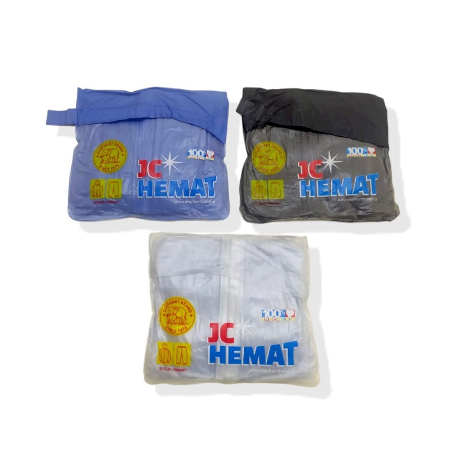 JOPE Jas Hujan Setelan Dewasa Baju Celana Hemat Gajah