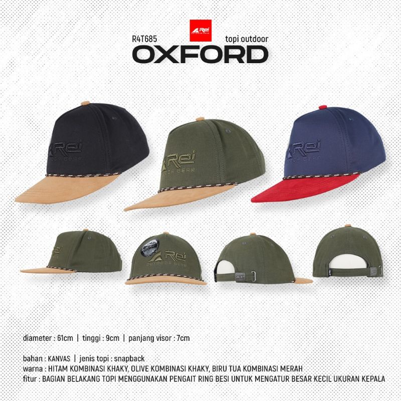 TOPI AREI OXFORD