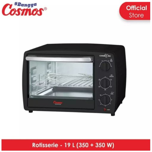 Cosmos Oven Listrik 19 Liter Low Watt CO-9919 19L CO9919 GARANSI