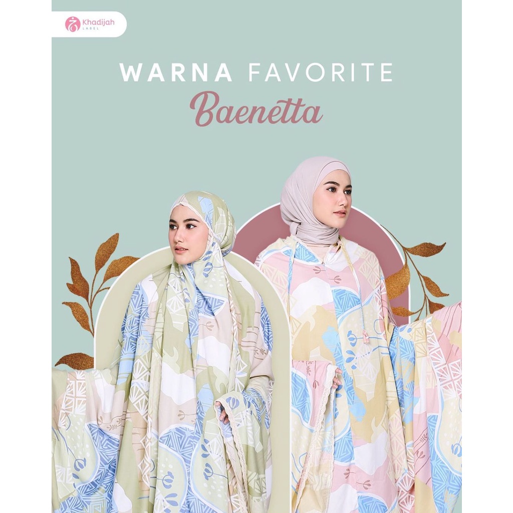 Khadijah Label-Mukena Jumbo Baenetta 2 in 1