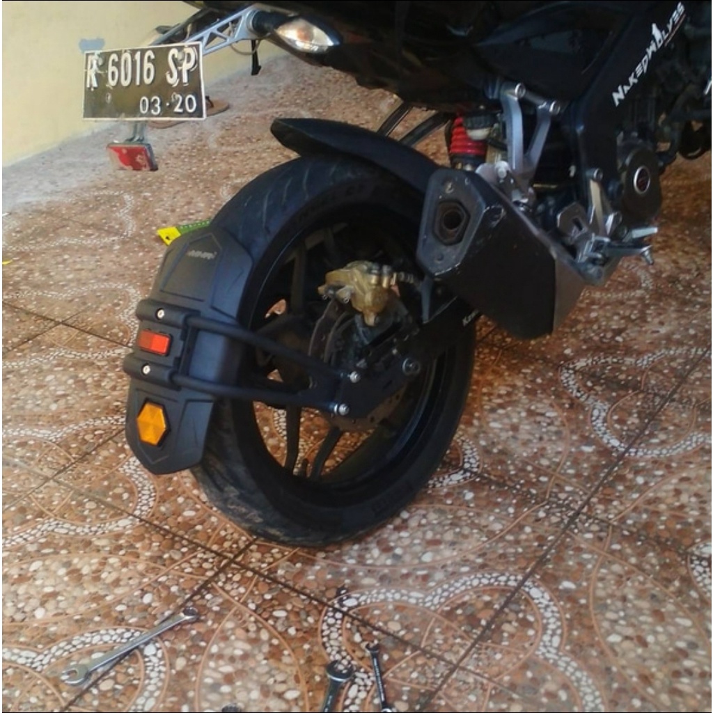 mudguard MHR universal vixion R15 GSX CBR byson mt25 xabre scorpio ninja mx king dll