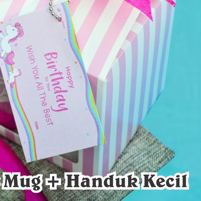 

HAMPERS MUG DAN HANDUK / COCOK UNTUK HADIAH ULTAH / SOUVENIR ULANG TAHUN / KADO ULANG TAHUN
