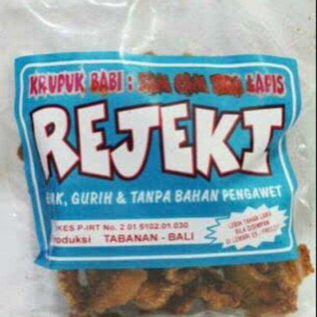 

Kerupuk samcan 3 lapis