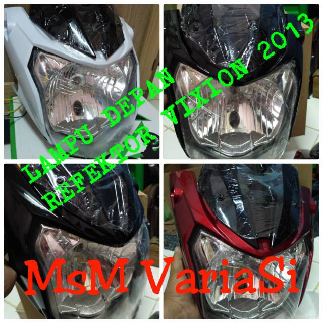 Lampu depan vixion new 2013