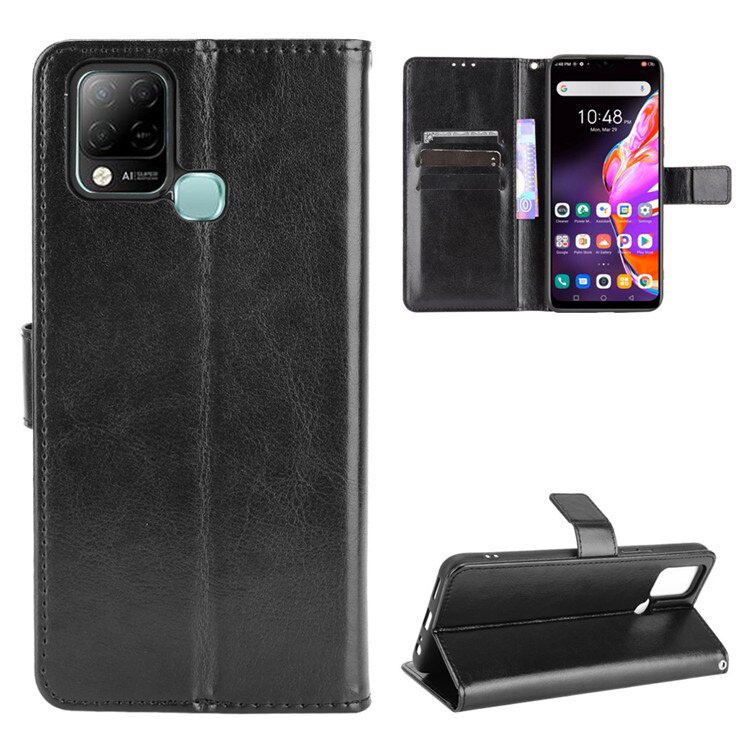 Infinix Hot 10s Case Flip Cover Leather Case Wallet Sarung Buku Dompet Infinix Hot 10s