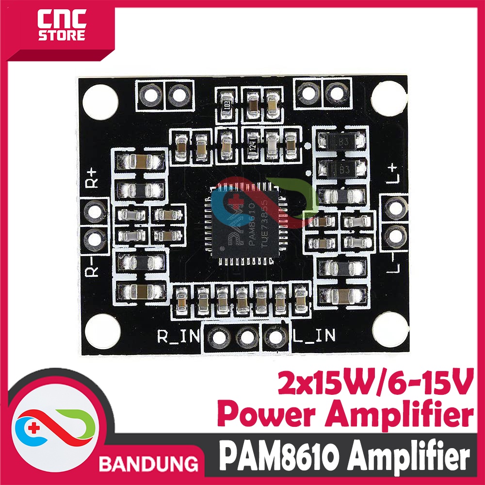 PAM8610 DIGITAL POWER AMPLIFIER 2X15W STEREO HIGH POWER