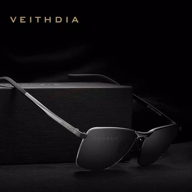 Kacamata Polarized Original VEITHDIA 2462 Anti UV Polaroid Terbaik