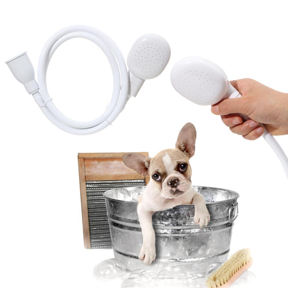 Nanas Pet Shower Pipa Panjang Semprotan Single Tap Untuk Mandi Wastafel Dapur Showering