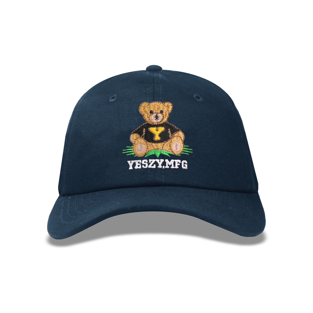 YESZY.MFG Navy Polo Cap Bear