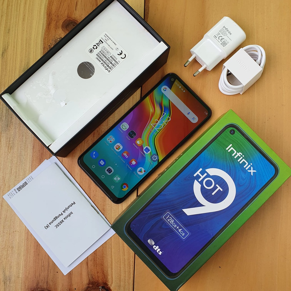 INFINIX HOT 9 SECOND 4/128GB HANDPHONE SECOND HP SEKEN HP BEKAS HP MURAH