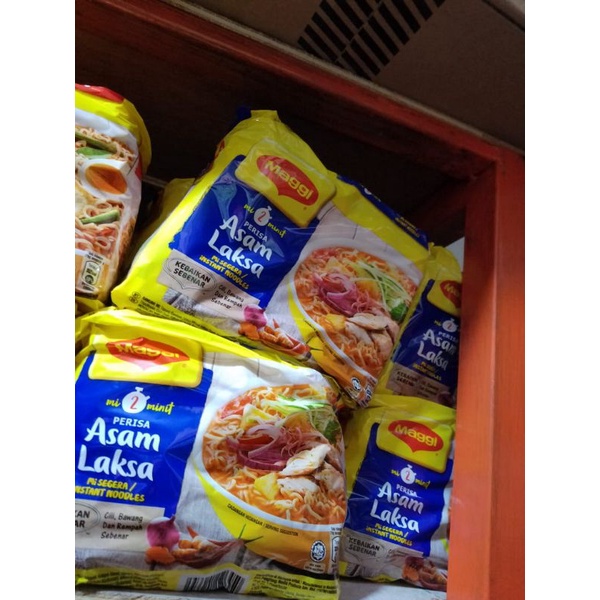 

Mie instan Maggi perisa Asam Laksa I Mie segera khas Malaysia I Mie instan Malaysia I oleh-oleh khas Malaysia