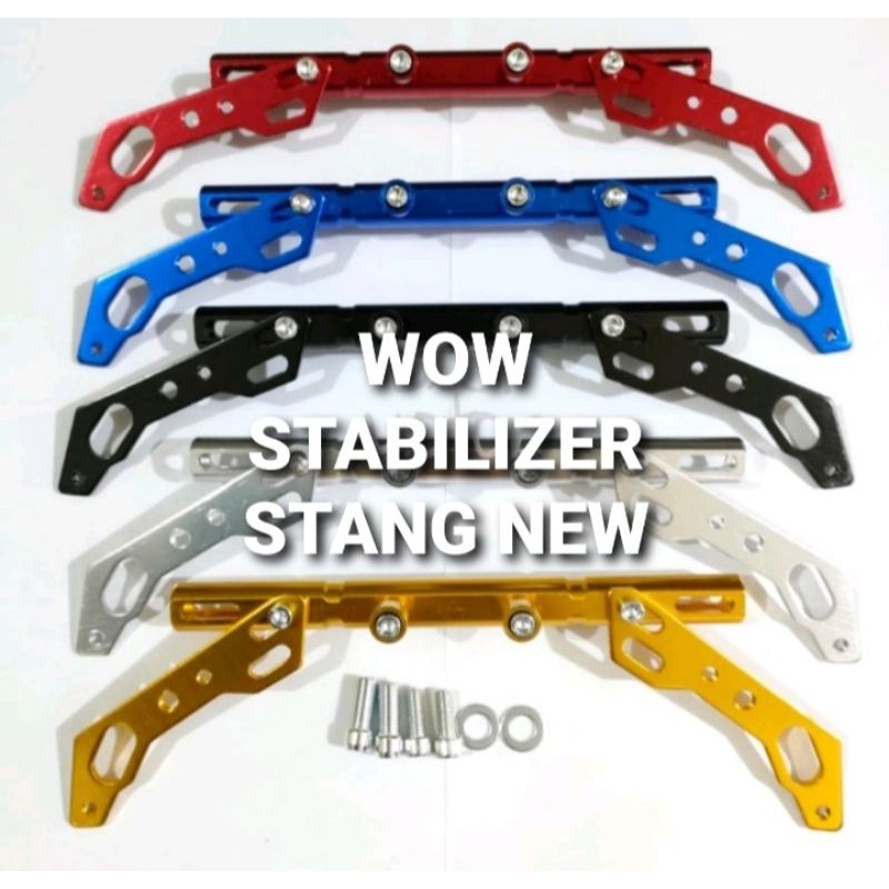 Stabilizer Stang Palang Stang Full CNC Nmax Xmax Aerox Nmax 2020 Pcx Dll Universal motor full cnc