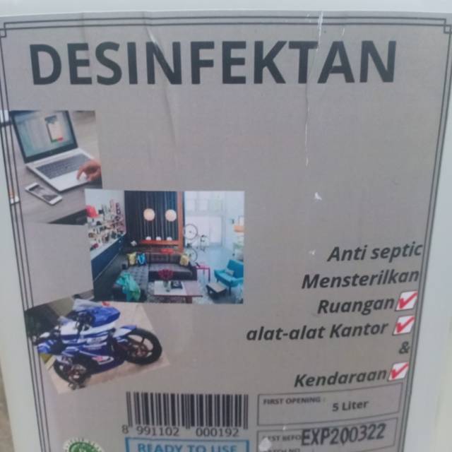 Desinfektan 5liter