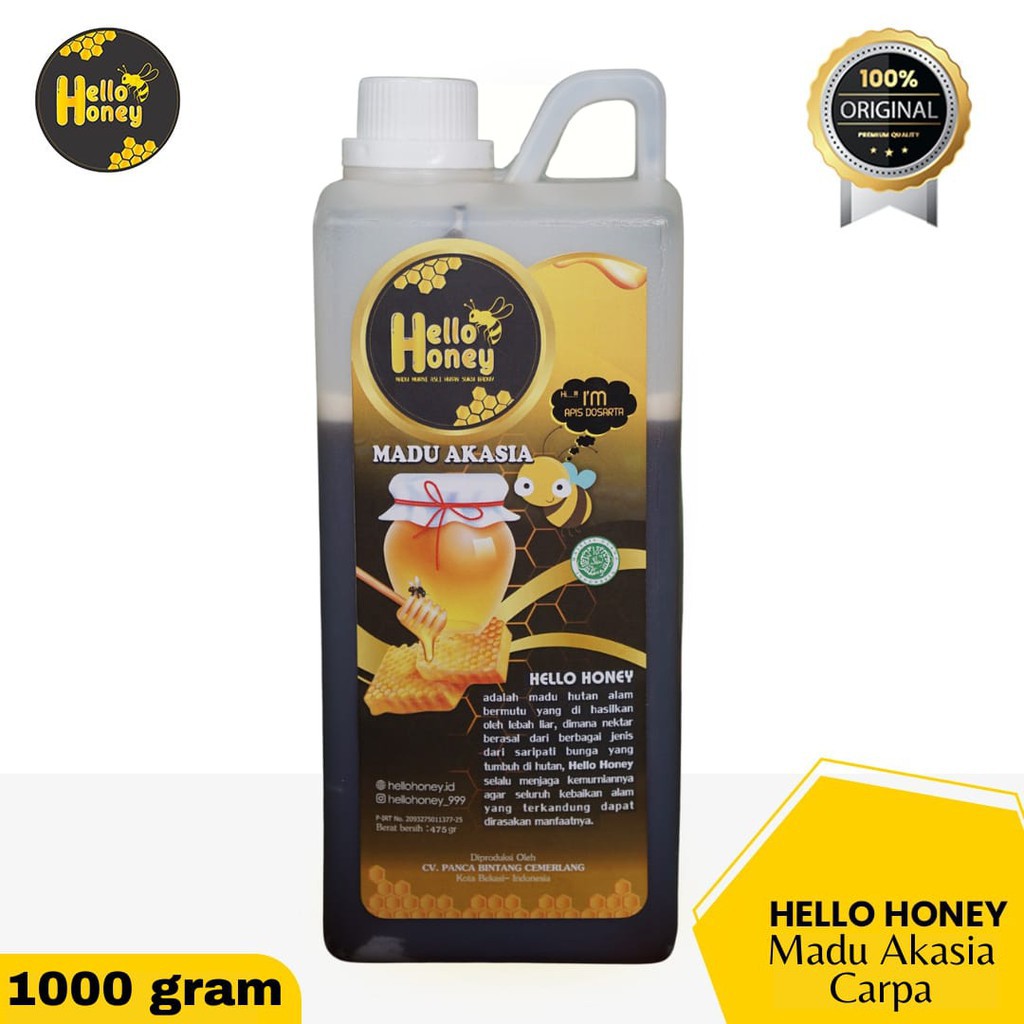 

Madu Asli - Madu Akasia Carpa PREMIUM