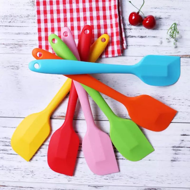 Spatula Silikon BESAR FOODGRADE SOLET tahan panas