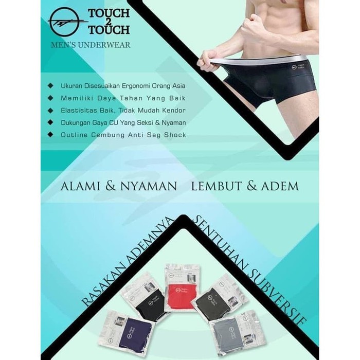 Celana Dalam Pria - Anti Mikroba - Man Underwear - Boxer Pria Adem - High Quality