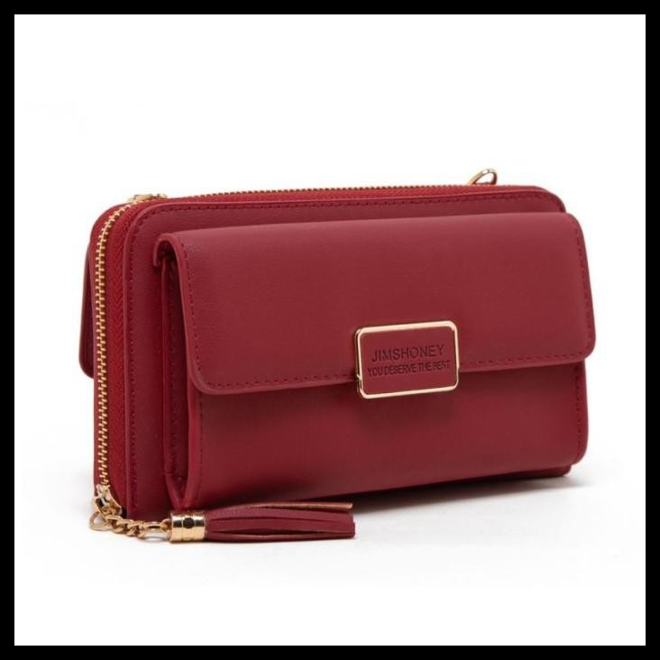 Jims Honey - Marsha Mini Bag 2 In 1 Tas Dan Dompet - Red