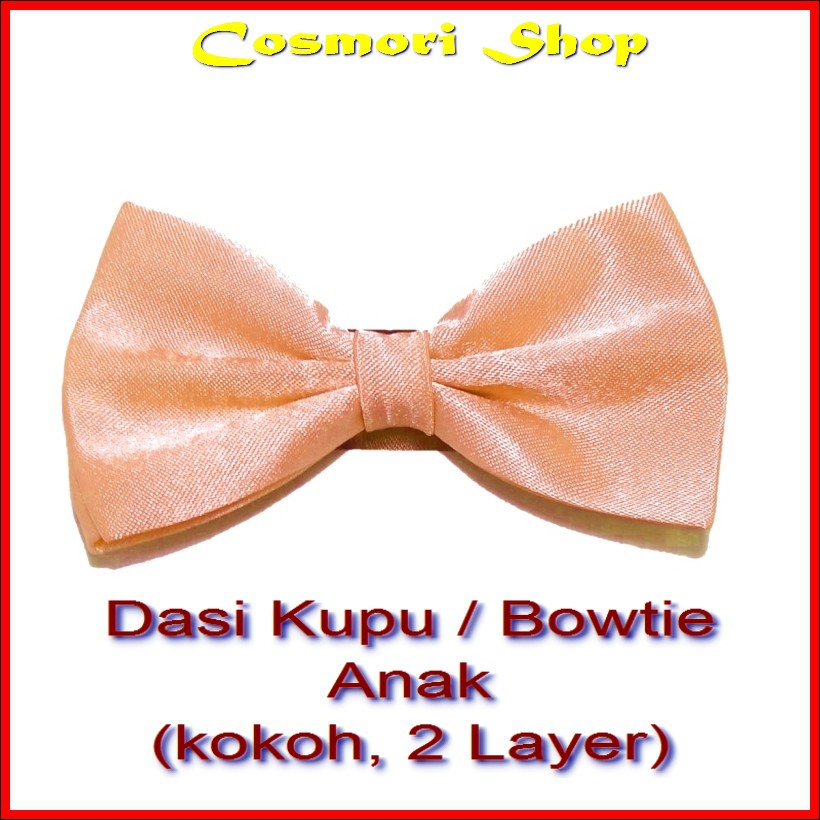 Bowtie Dasi Kupu ANAK Polos Playgroup Kupu-Kupu Hitam Balita Anak2 TK Laki Kupu2 Pesta Bridesmaid