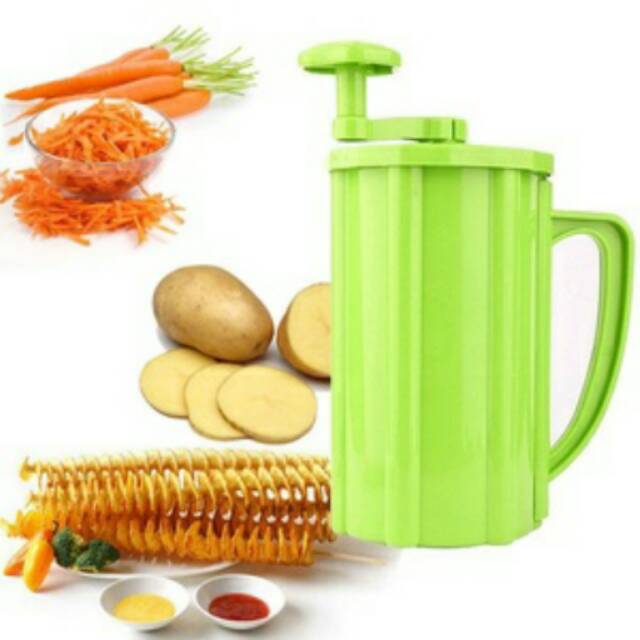 Alat Pembuat Kentang Ulir: Potato Tower Cutter