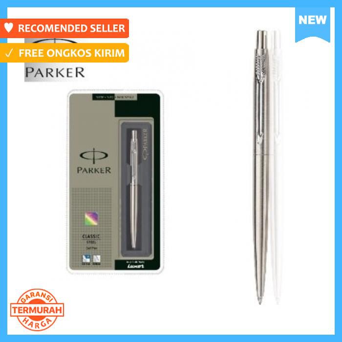

Parker Classic Ct Chrome Trim Ball Pen Original - Alat Tulis - Pulpen