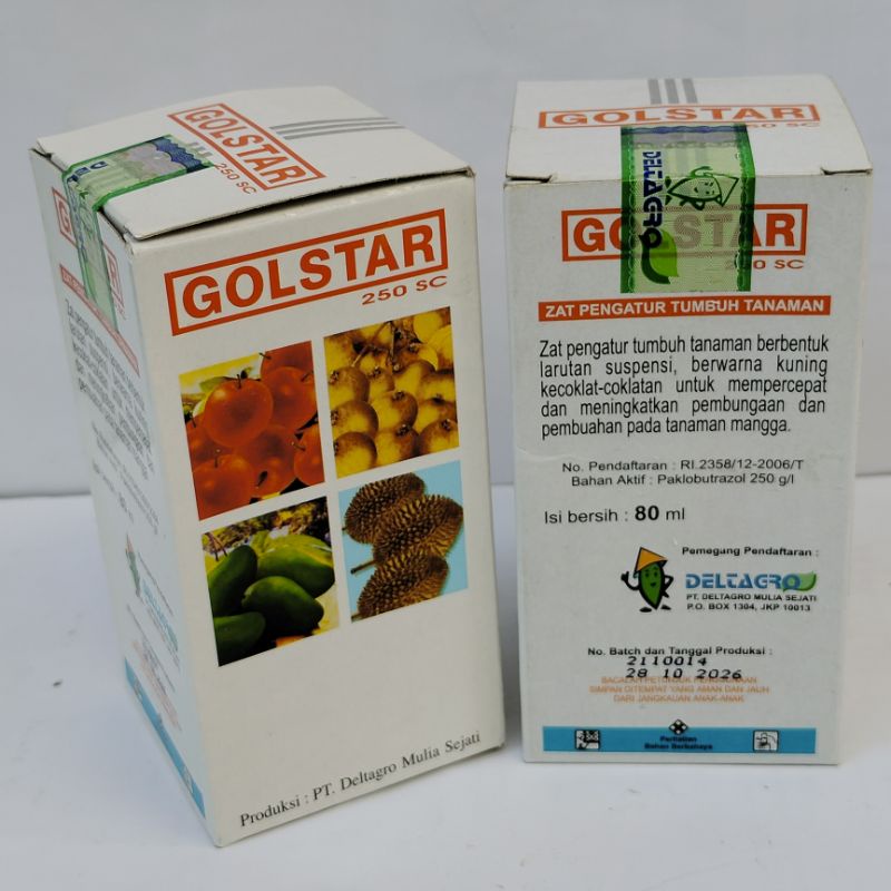 Pupuk Perangsang Buah / Zpt Pupuk Goldstar / Golstar 250 SC 80 ml