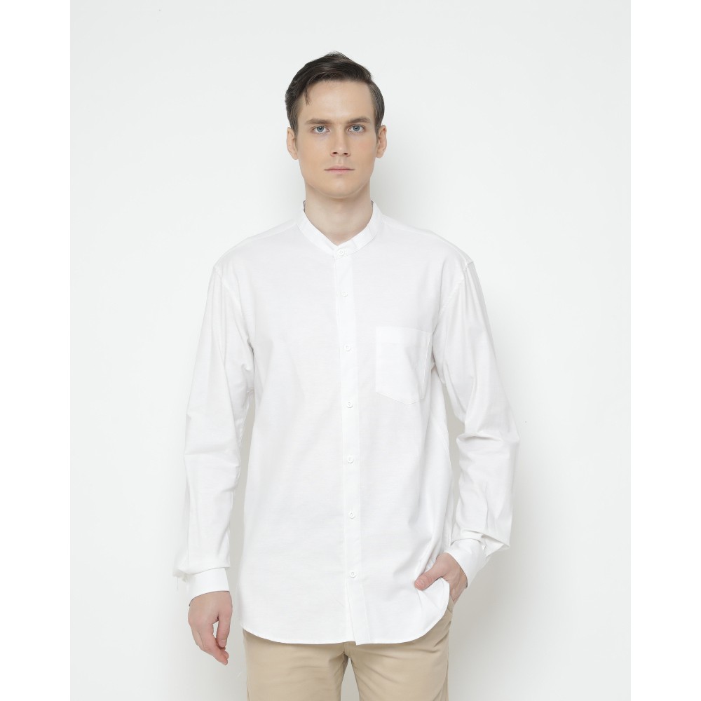 

Erigo Long Shirt Kafeel White