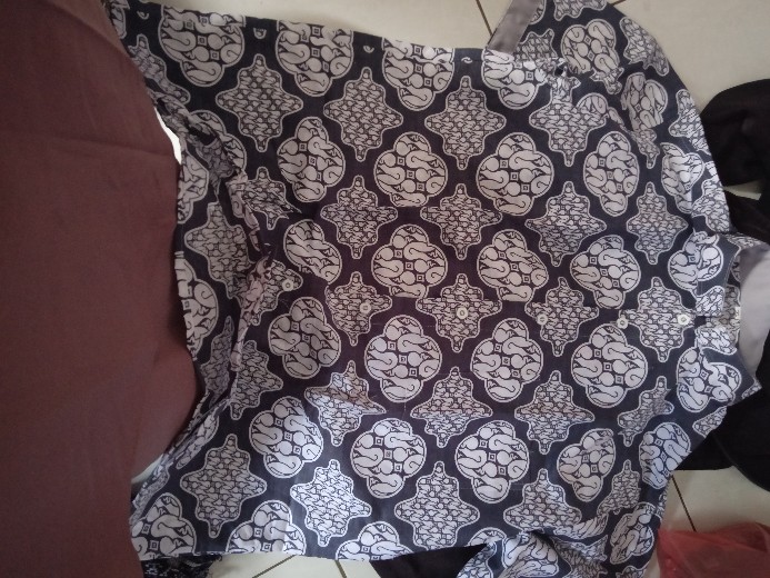 Kemko Batik Anak Dan Dewasa Motif Gelung Abu