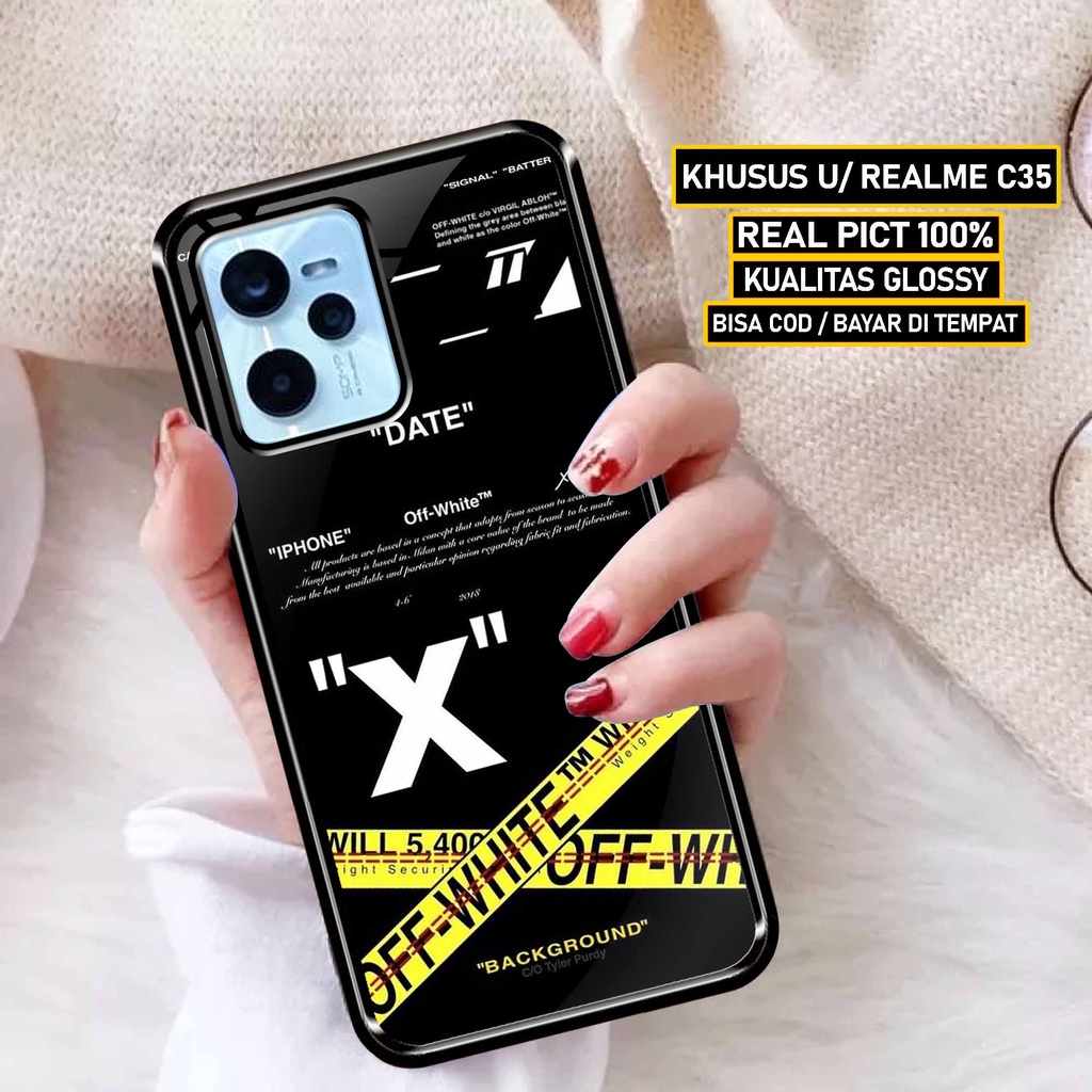 Case Realme C35 - Hardcase Realme C35  - Softcase Realme C35 - Cassing Elegant Realme C35 - Kesing M