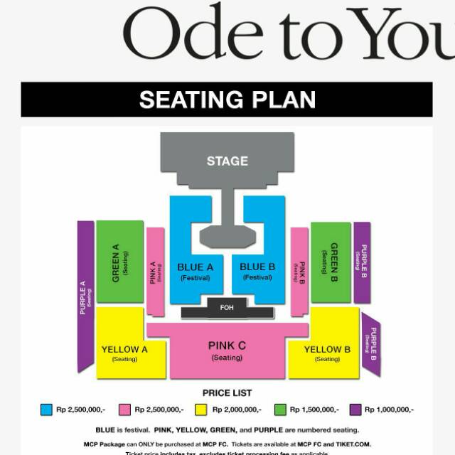 TIKET KONSER SEVENTEEN ODE TO YOU
