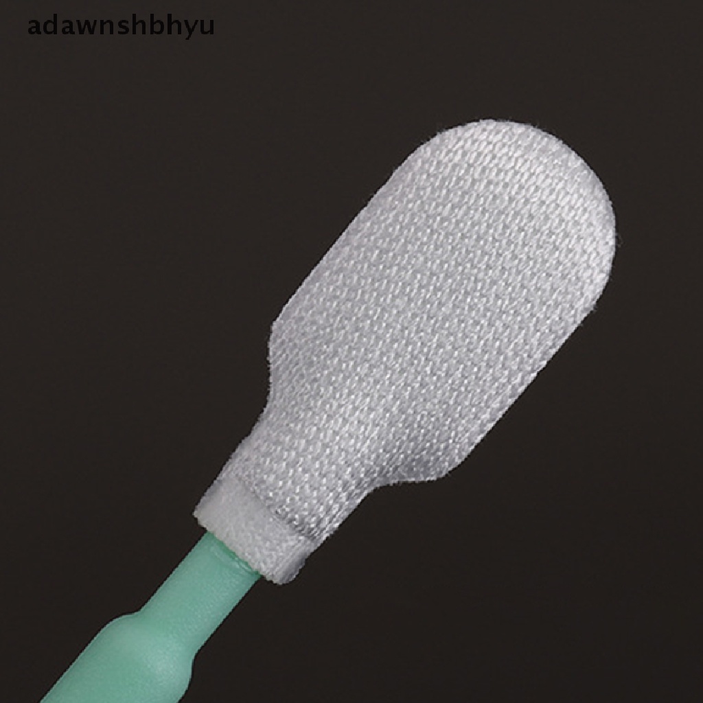 Adawnshbhyu 100pcs/Lot Ukuran 100mm Nonwoven Cotton Swab Tahan Debu Untuk Lensa Fokus Bersih