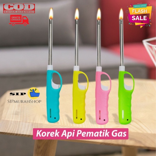 (COD) Korek Api Gas Panjang Korek Pematik Kompor Gas Korek Pistol Korek Api Pematik Kompor Gas / Korek Api Panjang / Gas Lighter / Korek Kompor Pemetik Gas Korek Api Gas Kompor Lighter EW Korek Pemantik Lighter Mancis Korek Api Panjang NEW Korek Pemantik