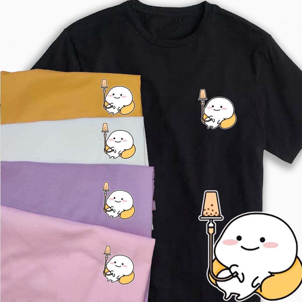 KAOS QUBY PENTOL BOBA / KAOS LUCU / KAOS KARAKTER