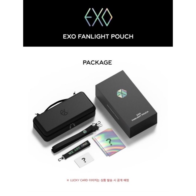 (Pelunasan) EXO Official Lightstick Pouch