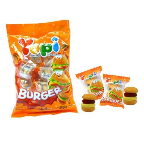 YUPI MINI BURGER 104 GRAM