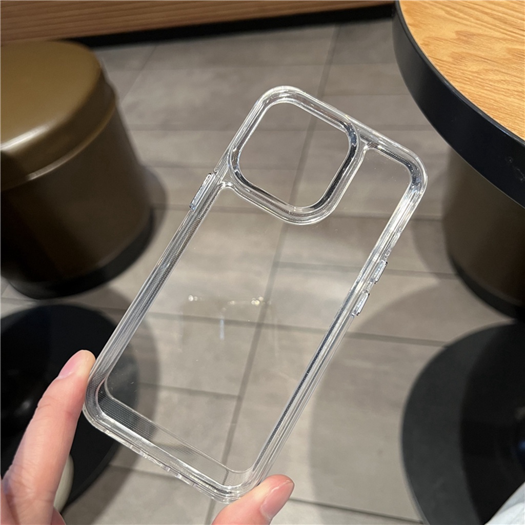 IPHONE [2Gen] Casing Ponsel Perisai Luar Angkasa Untuk Iphone14 13 12 11 Pro MAX XS MAX XR X7 +8 Plus Transparan shockproof Clear back cover