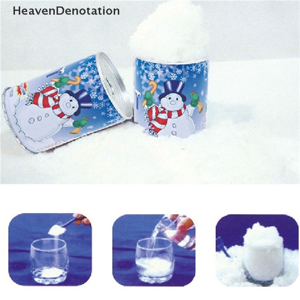 [HeavenDenotation] Fake Snow Christmas Artificial Instant Decor Powder Xmas Magic Fluffy Decoration