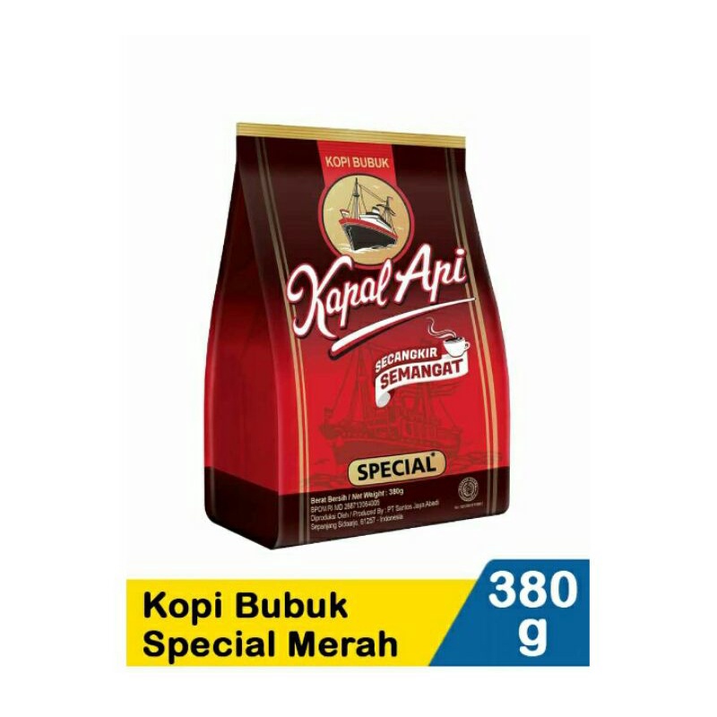 

Kapal Api Kopi Bubuk Special Merah 380G