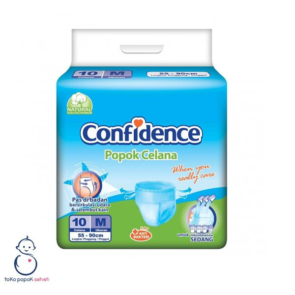 CONFIDENCE POPOK DEWASA CELANA M10 M 10