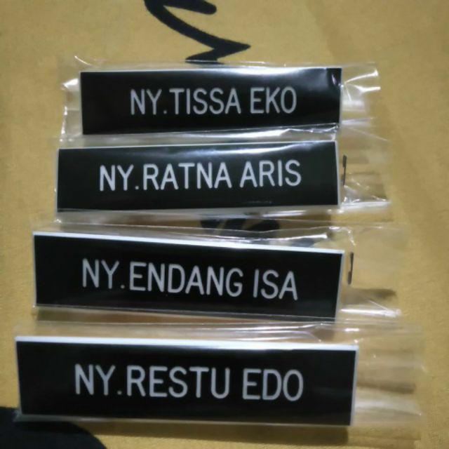 Papan Nama Grafir Paku